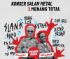 Konser Salam Metal Gebrak GBK Sabtu 3 Februari, Gratis!