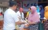 Caleg Perindo Nugroho Iman Santosa Gelar Bazar Minyak Goreng Murah di Sragen