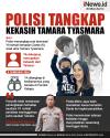 Infografis Polisi Tangkap Kekasih Tamara Tyasmara terkait Kematian Dante