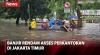 Banjir Rendam Akses Perkantoran di Pulomas Jaktim