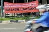 Spanduk Dukungan Hak Angket Bertebaran di Jakarta - Bagian 2