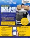 Infografis Cara Daftar Mudik Gratis Kemenhub 2024