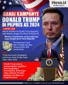 Infografis Elon Musk Bertemu Donald Trump, Siap Jadi Donatur di Pilpres AS 2024?