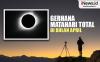 Infografis Gerhana Matahari Total Akan Terjadi pada 8 April 2024