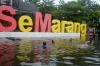 Kota Lama Semarang Banjir Setinggi 50 Cm - Bagian 1