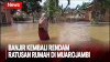 Sungai Batanghari Meluap, Ratusan Rumah di Muarojambi Masih Terendam Banjir