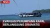 Evakuasi Penumpang Kapal di Gonsalu Pante Pallo Berlangsung Dramatis