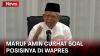  Momen Wapres Ma'ruf Amin Sebut Dirinya Bukan Tipe Wapres yang Tampil Atraktif 