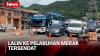 Terjadi Penyekatan, Lalu Lintas ke Pelabuhan Merak Tersendat hingga 10 Kilometer