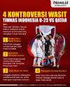 Infografis 4 Kontroversi Wasit Timnas Indonesia U-23 vs Qatar di Piala Asia U-23 2024