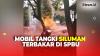 Detik-Detik Mobil "Tangki Siluman" Terbakar Usai Isi BBM di Mandailing Natal