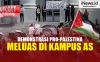 Infografis Demonstrasi Pro-Palestina Menjalar ke Kampus-Kampus Ternama AS