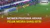 Jadi Penentu Timnas Indonesia U-23 ke Semifinal Piala Asia, Pratama Arhan Peluk Mesra sang Istri