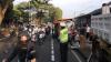 Truk Tabrak Lampu Jalan di Juanda Depok, Lalu Lintas Sempat Tersendat