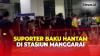 Penumpang KRL Panik saat 2 Kelompok Suporter Bentrok di Stasiun Manggarai