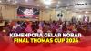 Intip Keseruan Nobar Final Thomas Cup 2024 di Kemenpora