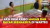 Curhat Pemilik Warteg Geram dengan Ulah Pria Berambut Kribo, Makan Seenaknya Bayar Semaunya