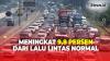 Libur Panjang, Lalu Lintas di Tol Cikampek Dipadati Kendaraan