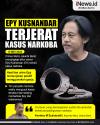 Infografis Epy Kusnandar Terjerat Kasus Narkoba