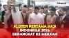 Momen Menag Yaqut Lepas Keberangkatan Kloter Pertama Jemaah Haji Indonesia di Bandara Soetta
