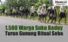 Infografis 1.500 Warga Suku Baduy Turun Gunung Ritual Seba
