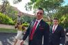 Momen Menteri AHY Jalan Kaki Hadiri Pembukaan World Water Forum ke-10 di Bali - Bagian 1