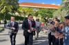 Momen Menteri AHY Jalan Kaki Hadiri Pembukaan World Water Forum ke-10 di Bali - Bagian 4
