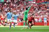 Hasil Final Piala FA: Garnacho Cetak Gol, Man United Unggul 2-0 atas Man City di Babak Pertama
