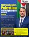 Infografis Anggota DPR Prancis Kibarkan Bendera Palestina di Gedung Parlemen