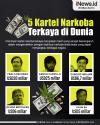 Infografis 5 Kartel Narkoba Terkaya Sepanjang Sejarah di Dunia
