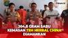 Polres Pelabuhan Tanjung Priok Amankan 364,8 Gram Sabu Kemasan Teh Herbal China