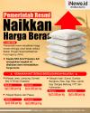 Infografis Pemerintah Resmi Naikkan Harga Beras
