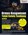 Infografis Ormas Keagamaan Tolak Kelola Tambang