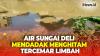 Air Sungai Deli Mendadak Berwarna Hitam Pasca Kebakaran PT Musim Mas di Medan