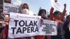 Tolak Tapera, Ratusan Buruh di Jawa Timur Demo di Depan Gedung Negara Grahadi