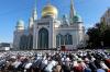 Ribuan Rakyat Rusia Berbondong-bondong ke Masjid Katedral Moskow Salat Idul Adha