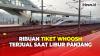 Penumpang Whoosh Melonjak saat Momen Libur Panjang Iduladha, Ribuan Tiket Habis Terjual