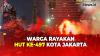 Momen Warga Turun ke Jalan Rayakan HUT ke-497 Kota Jakarta