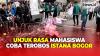 Terobos Barikade Polisi, Unjuk Rasa Mahasiswa Ricuh saat Coba Masuk Istana Bogor