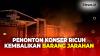 Videonya Viral, Penonton Konser Ricuh di Tangerang Kembalikan Barang Jarahan