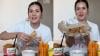 Viral Raisa Mukbang Jajanan di PRJ 2024, Bingung Cara Makan Kerak Telor