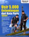 Infografis Prancis Usir 5.000 Gelandangan dari Kota Paris jelang Olimpiade