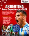 Infografis Argentina Juara Copa America 2024!