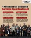 Infografis 4 Kecaman usai 5 Nahdliyin Bertemu Presiden Israel