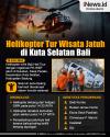 Infografis Helikopter Tur Wisata Jatuh di Kuta Selatan Bali
