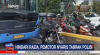 Hindari Operasi Patuh Jaya, Pengendara Motor Nyaris Tabrak Polisi