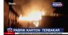 Pabrik Karton di Pasuruan Hangus Terbakar