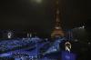 Foto-Foto Pembukaan Olimpiade 2024 di Paris, Menara Eiffel Bercahaya Laser  - Bagian 2