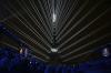 Foto-Foto Pembukaan Olimpiade 2024 di Paris, Menara Eiffel Bercahaya Laser 