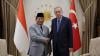 Prabowo Bertemu Erdogan di Jakarta pada 12 Februari, Perkuat Kerja Sama Bilateral 